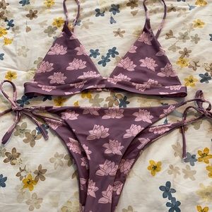 Zaful Purple Bikini